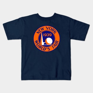 1939 New York Worlds Fair Kids T-Shirt